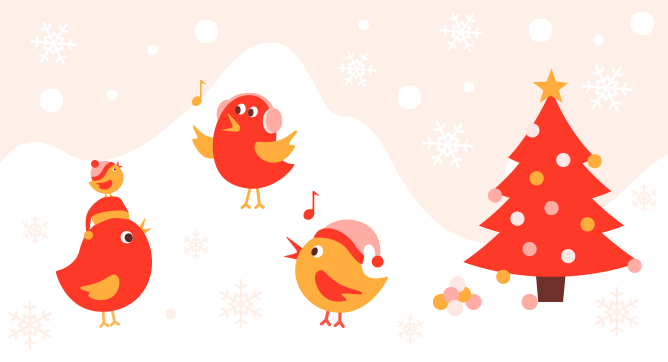 Vögelchen Illustration