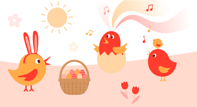 Vögelchen Illustration