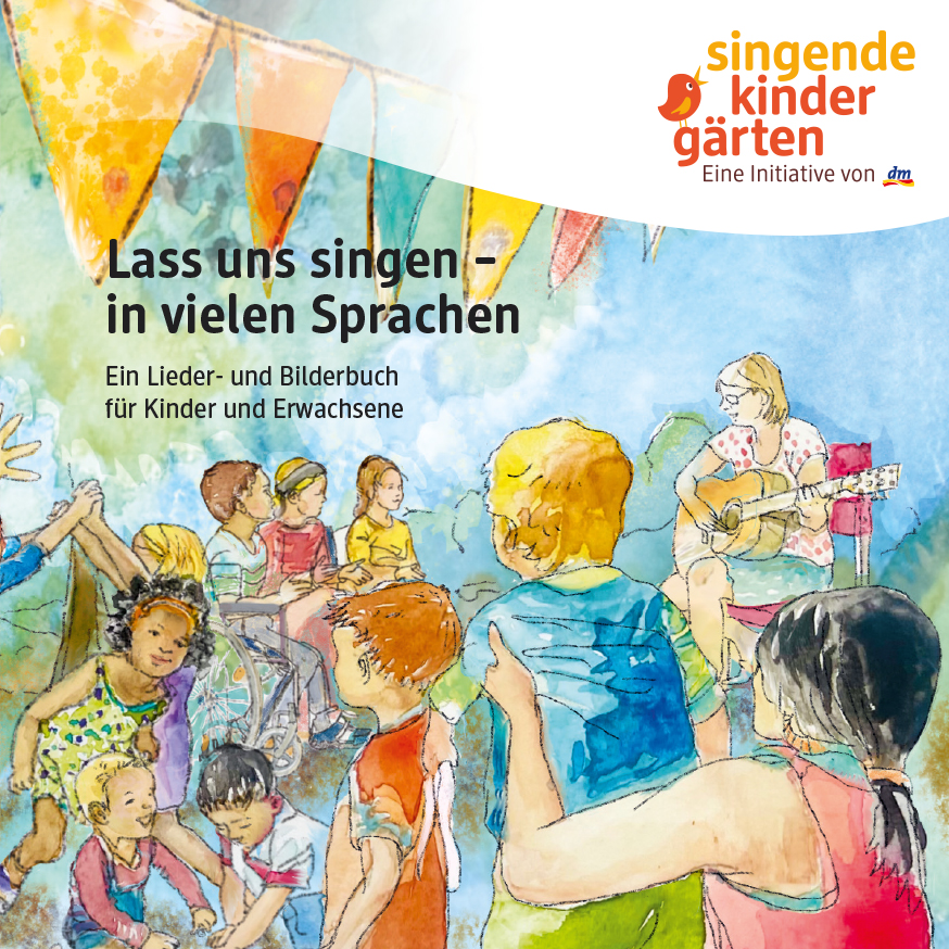 Titelbild Liederbuch Lass uns singen -in vielen Sprachen